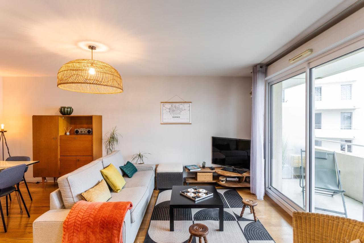 Appartamento Le Vilona - T3 Moderne Avec Parking Prive Rennes Esterno foto